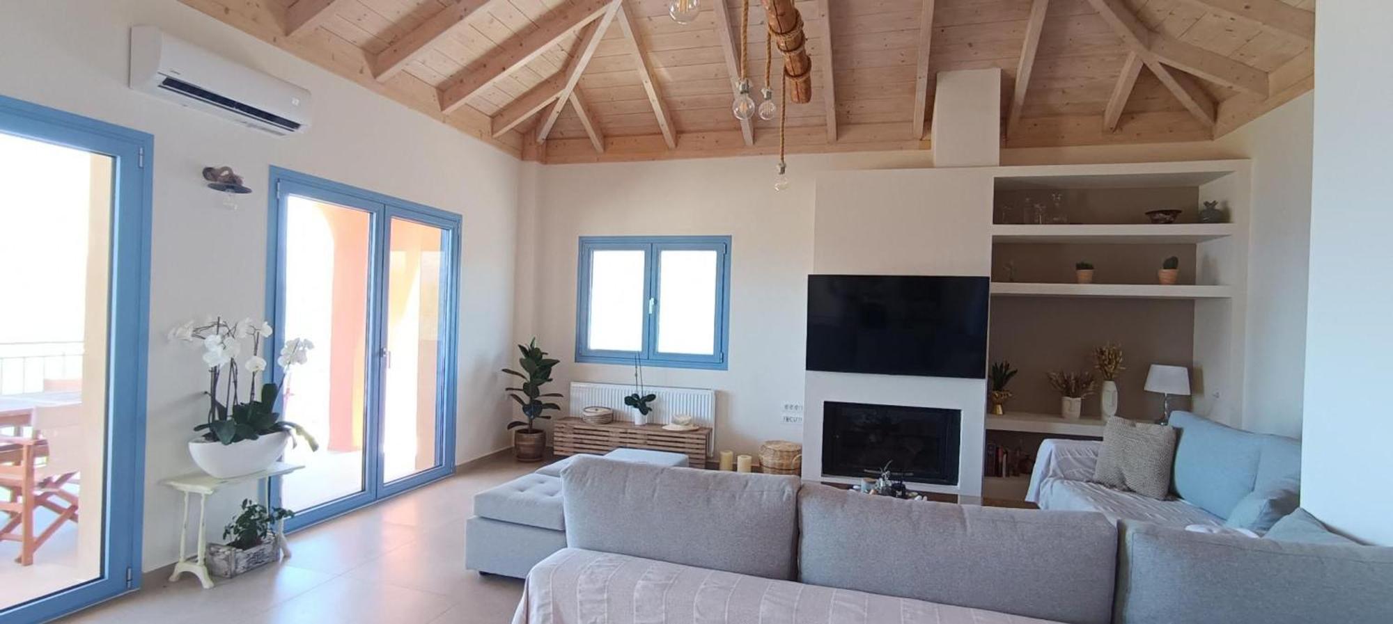 Augustela Villa Seaview Vacation Villa Agia Efimia Luaran gambar