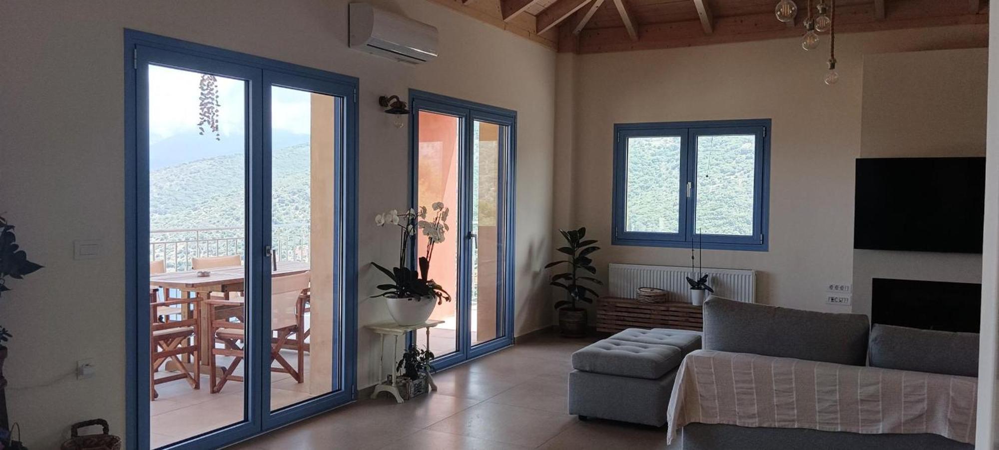 Augustela Villa Seaview Vacation Villa Agia Efimia Luaran gambar